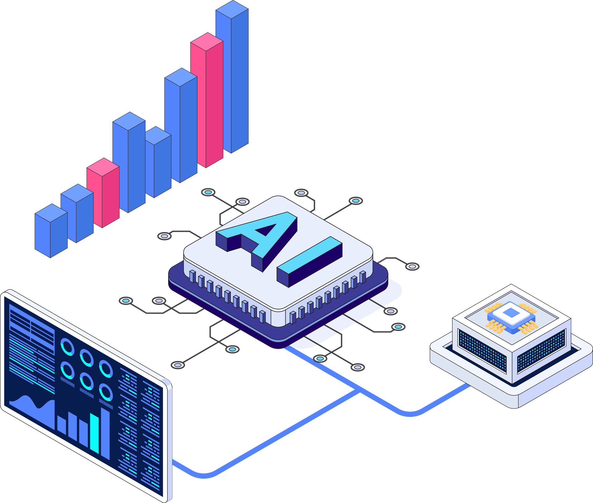 Illustration of the aiTriage™ backend AI analytics